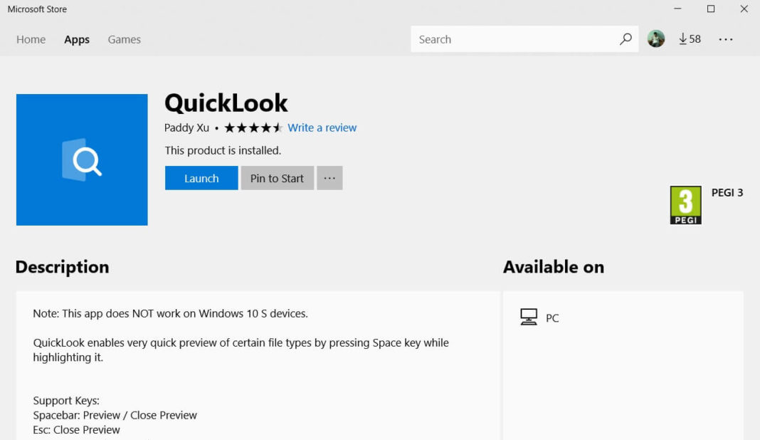 preview application for windows preview application for windows