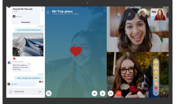 Skype UWP for Windows 10