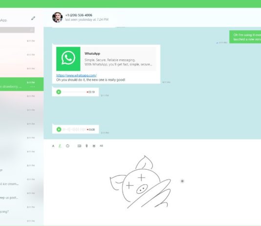 WhatsApp for Windows 10