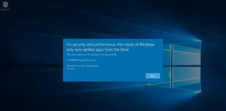 Windows 10 in S Mode