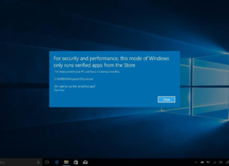 Windows 10 in S Mode