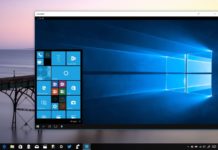 Windows 10 notebook
