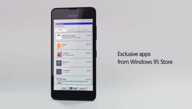 Windows 95 Mobile Store concept
