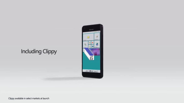 Windows 95 Mobile with clippy concept