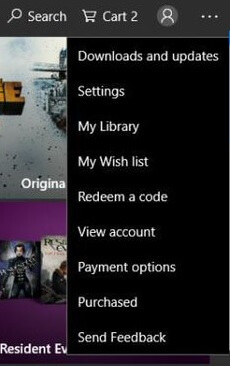 Wish List Microsoft Store