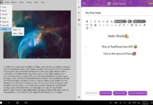 Apps on dual screen device