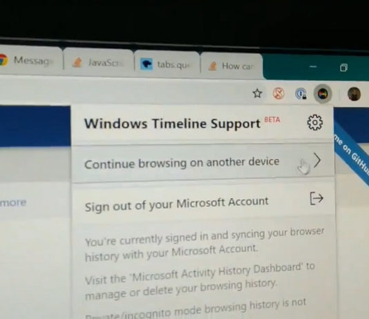 New third-party extension lets you continue web browsing on any Windows 10 PC Continue on PC extension