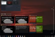 Firefox in Windows 10 Timeline