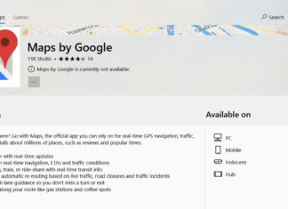 G Maps for Windows 10