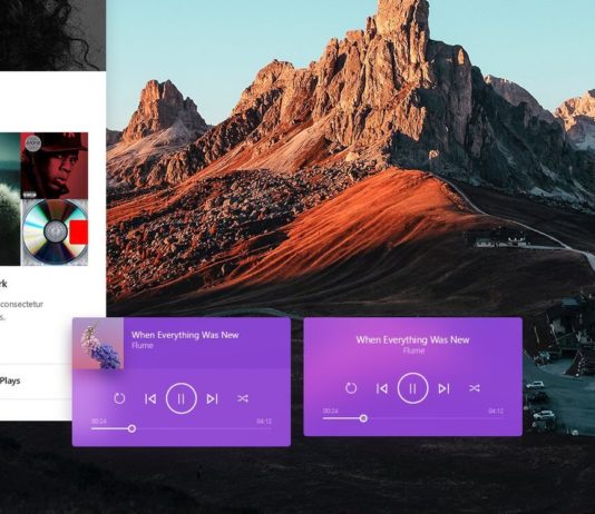 Groove Music concept