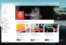 Groove Music new design concept