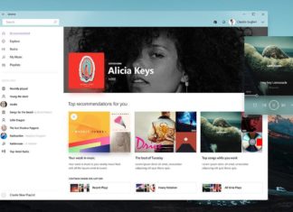 Groove Music new design concept