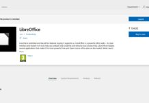 LibreOffice in Microsoft Store