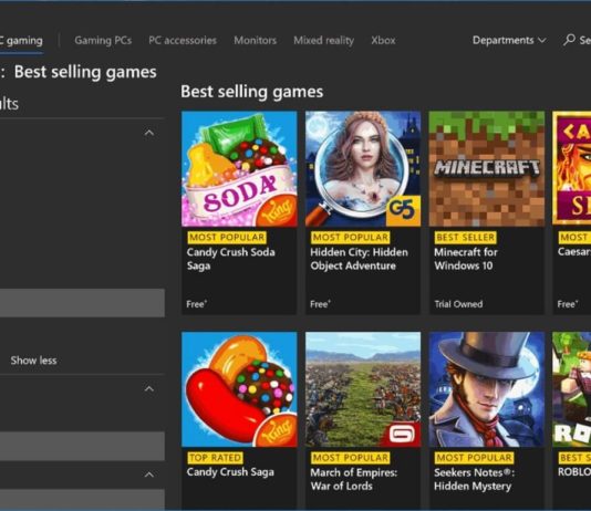 Microsoft Store for Windows 10