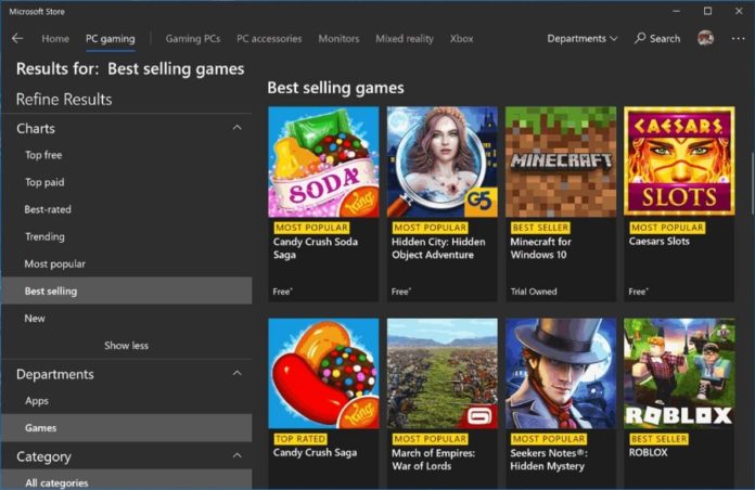 Microsoft Store for Windows 10