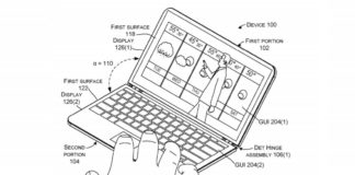 Microsoft foldable mobile device