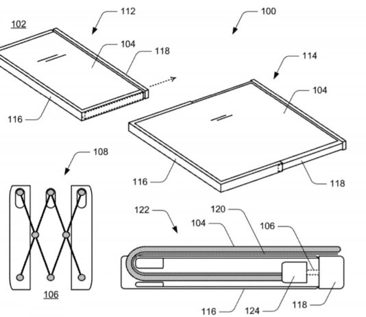 Microsoft patent for mobile devices