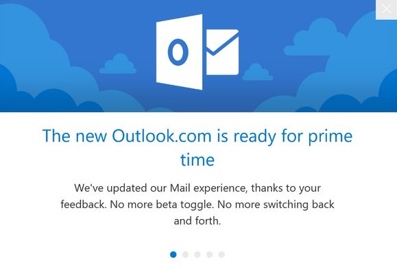 New Outlook experience