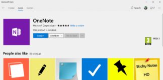 OneNote UWP
