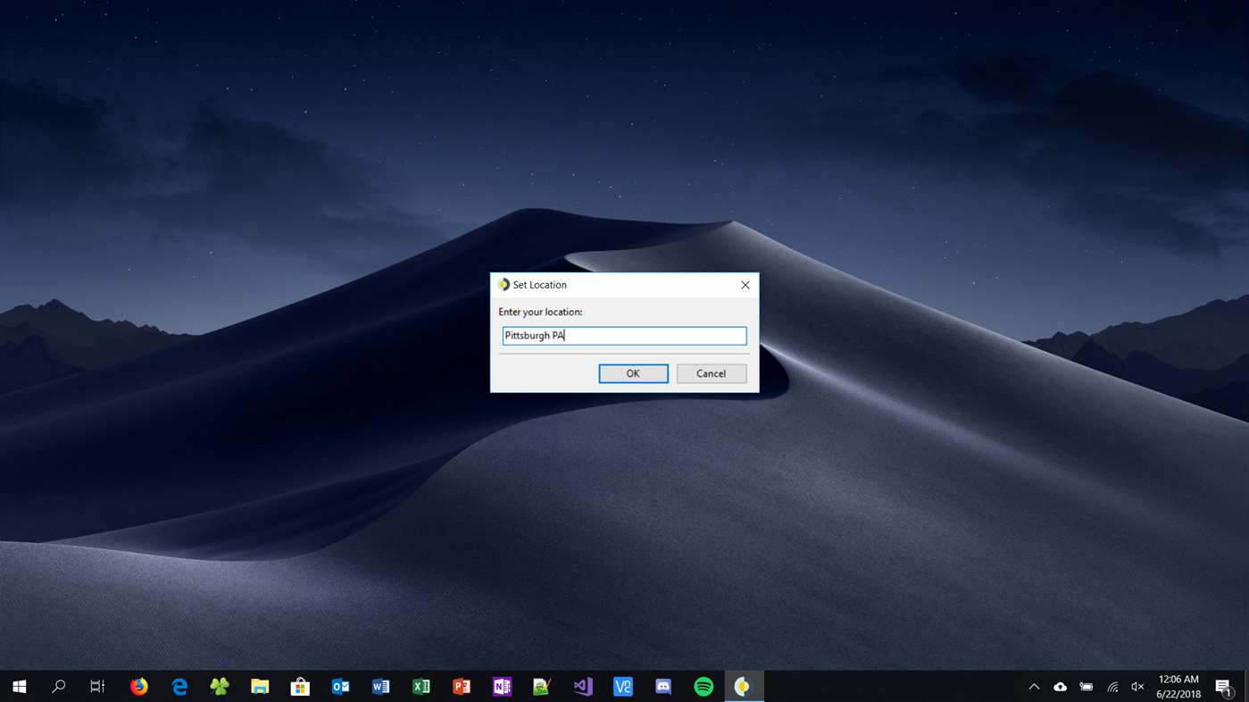 Windows dynamic desktop github