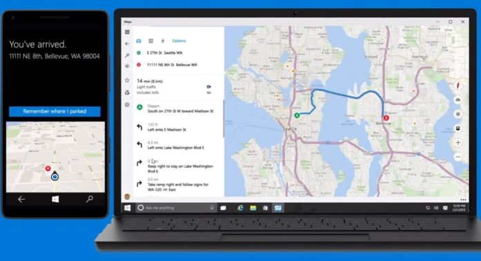 Windows 10 Maps