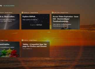 Windows 10 Timeline and Chrome