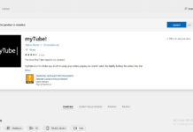 myTube on Windows 10