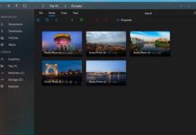 File Explorer concept