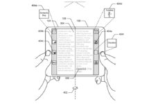 Hinged device patent