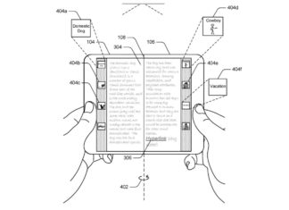 Hinged device patent