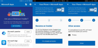 Microsoft Apps with Your Phone