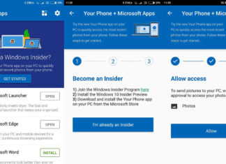 Microsoft Apps with Your Phone