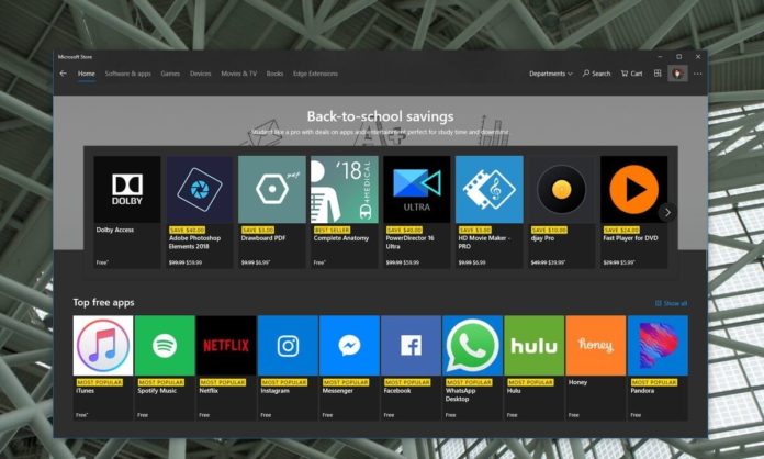 Microsoft Store on Windows 10