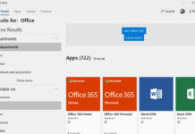 Microsoft Store with new search experience