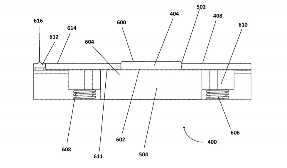 Microsoft patent for thermal dock