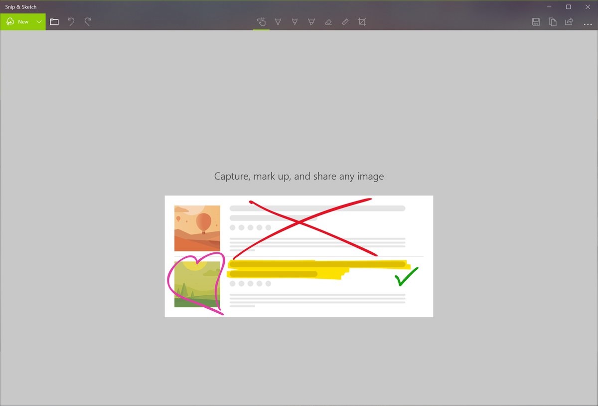 Microsofts Snip And Sketch App For Windows 10 Gets Updated