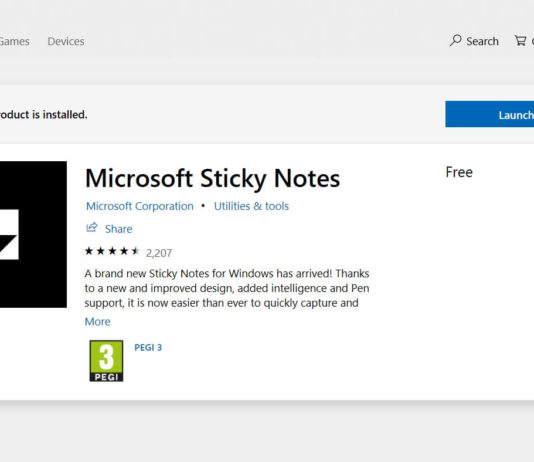 Sticky Notes for Windows 10