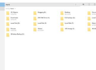 UWP File Explorer