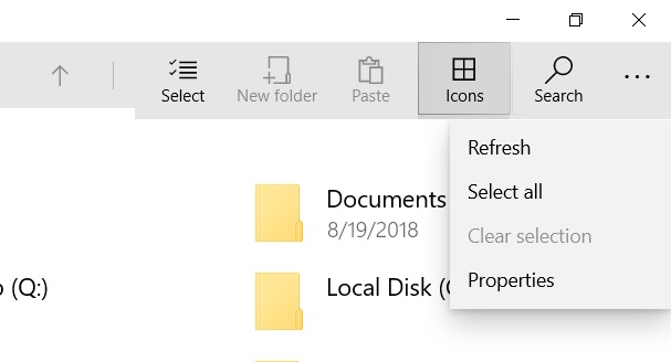 UWP File Explorer with Fluent Design