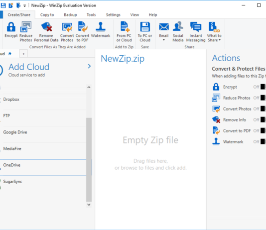 WinZip’s official app now available for download in Microsoft Store
