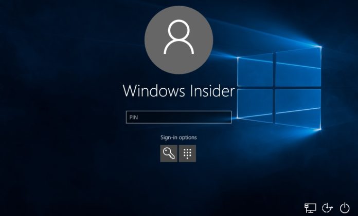 Windows 10 login