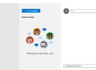 Your Phone messages feature