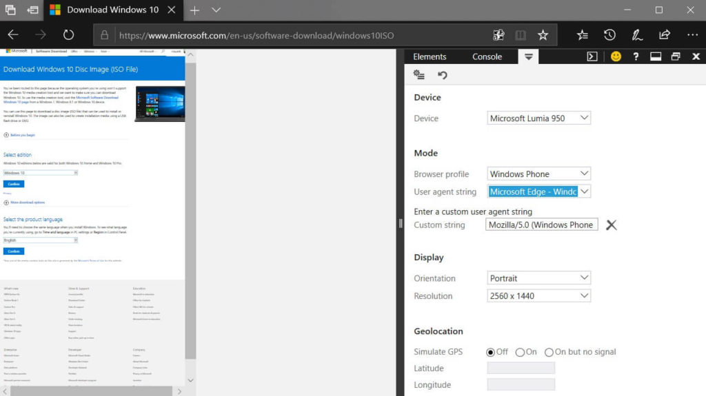 How to download Windows 10 ISOs without using Media Creation Tool
