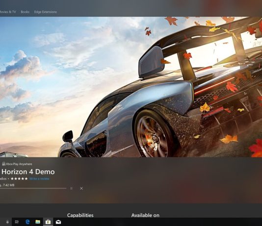 Forza Horizon 4 Demo is now available for free on Windows 10
