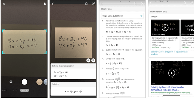 Math in Bing