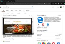 Microsoft Edge on Windows 10