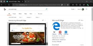 Microsoft Edge on Windows 10