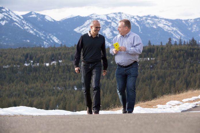 Microsoft and Nokia CEO