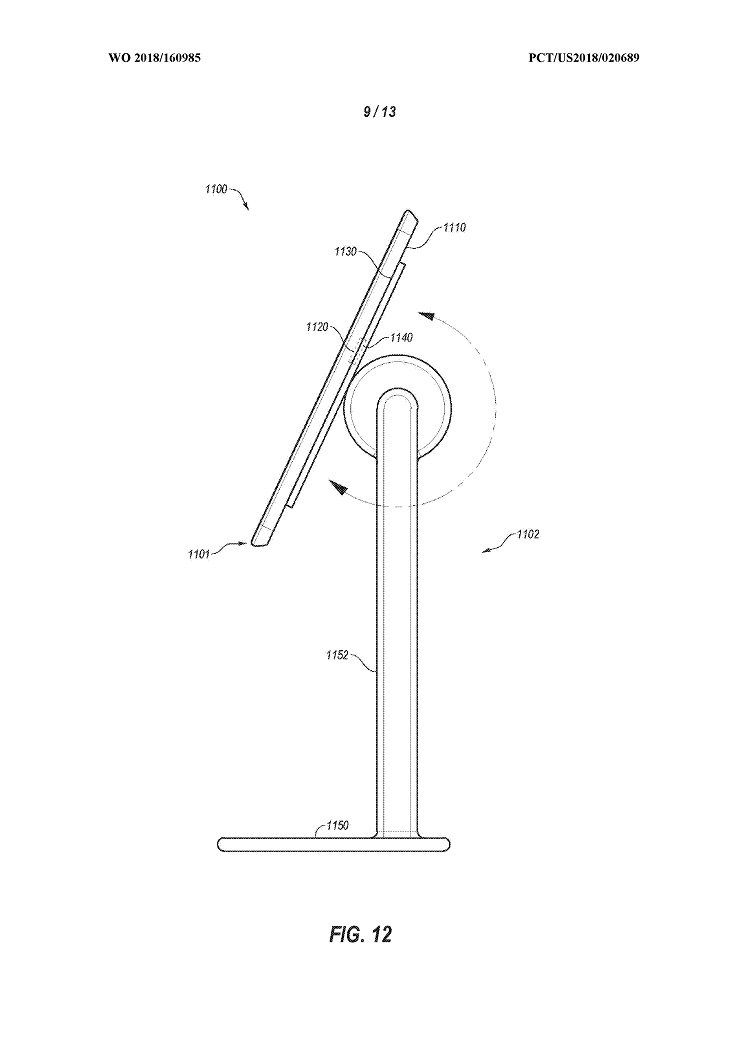 Microsoft patent for computing device