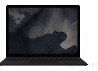 Surface Laptop black color leak